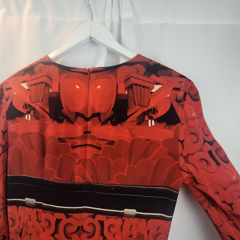 Mary Katrantzou silk dress size 8(12UK) in VGUC - Picture 11 of 14